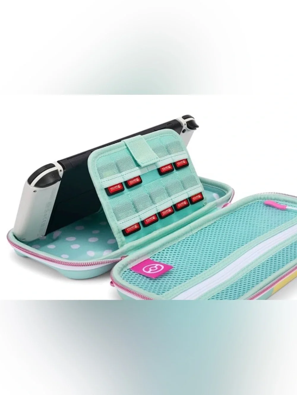 PowerA Pokémon Pastel Sweet Pikachu Switch Case, Joycon & Wired Controller Set